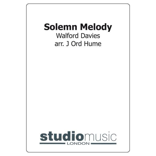 Solemn Melody (Davies/Ord Hume) - Brass Band lite format