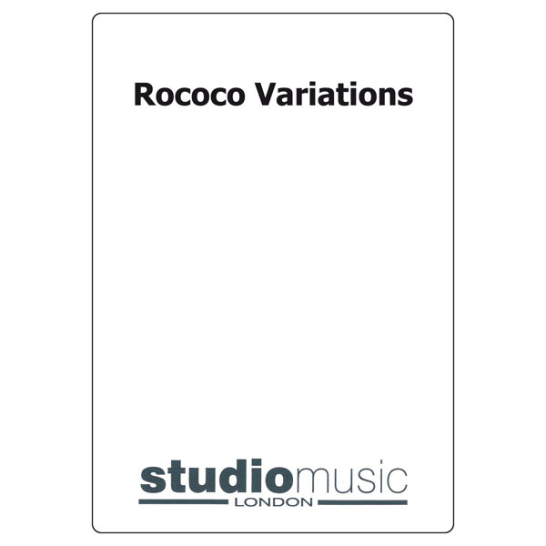 Rococo Variations (Edward Gregson), Brass Band