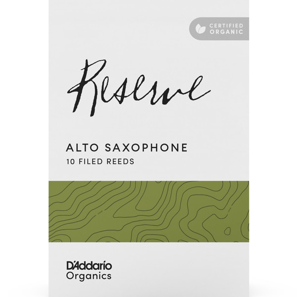 Altsaksofonrør D'Addario Organic Reserve 4 (10 pk)