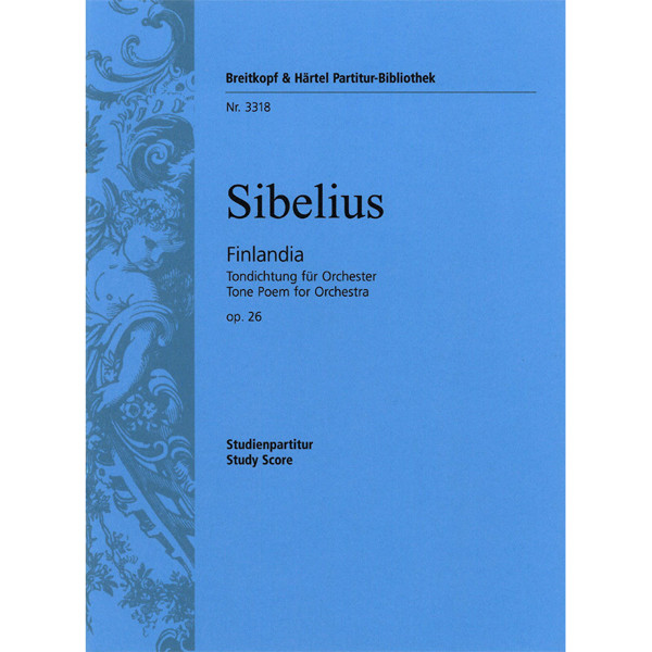 Finalndia Op. 26, Jean Sibelius. Study Score