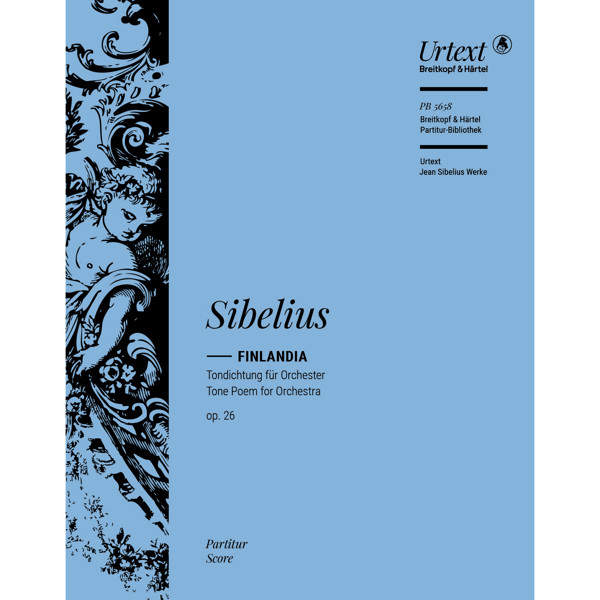 Finalndia Op. 26, Jean Sibelius. Score/Partitur