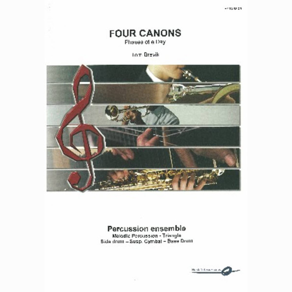 Four Canons - Phases of a day Percussion Ensemble Tom Brevi