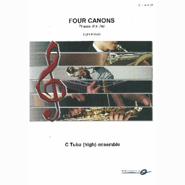 Four Canons - Phases of a day C Tuba (high) Ensemble Tom Br