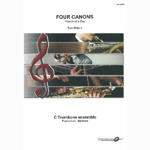 Four Canons - Phases of a day Trombone-Euphonium (C) Ensemb