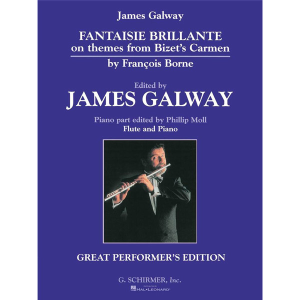 Fantaisie Brilliante, from Bizet's Carmen, Francois Borne edit James Galway. Flute and Piano