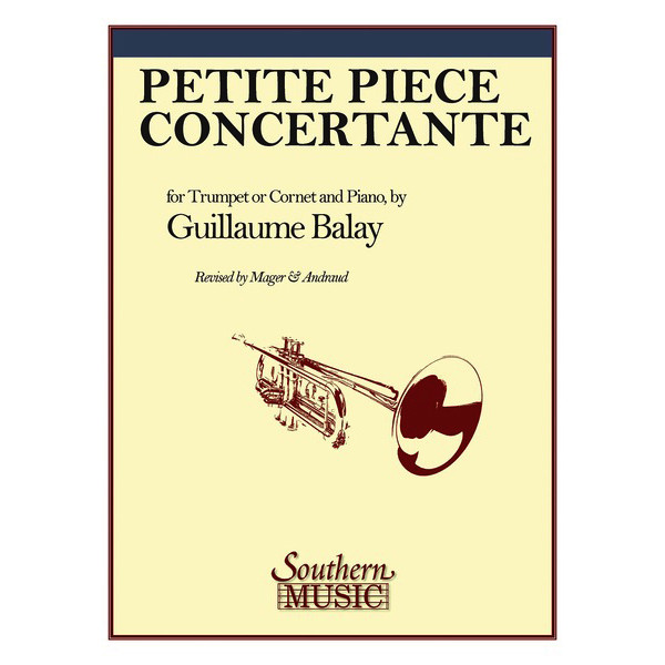 Petite Piece Concertante for Trumpet. SU140 Guillame Balay, arr Stephen Mager